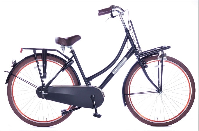 Static Cargo Transportfiets 28 inch Mat-zwart dames transportfiets 28 inch Static Cargo Transportfiets 28 inch Mat-zwart dames transportfiets 28 inch