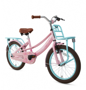 SuperSuper Lola 18 inch Roze-Turquoise meisjesfiets