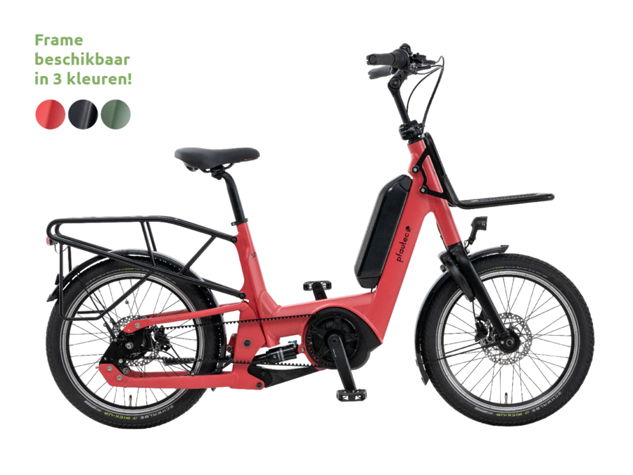 Pfautec Smoo Active Line Plus – Compact Electric Bike with Low Step-Through Frame – Red Pfautec Smoo Active Line Plus – Compact Electric Bike with Low Step-Through Frame – Red