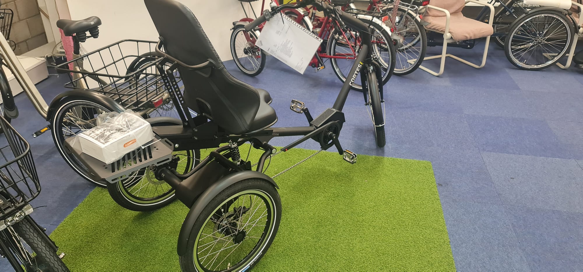 Huka Cortes Bafang 2delige zit Huka Cortes Bafang 2delige zit