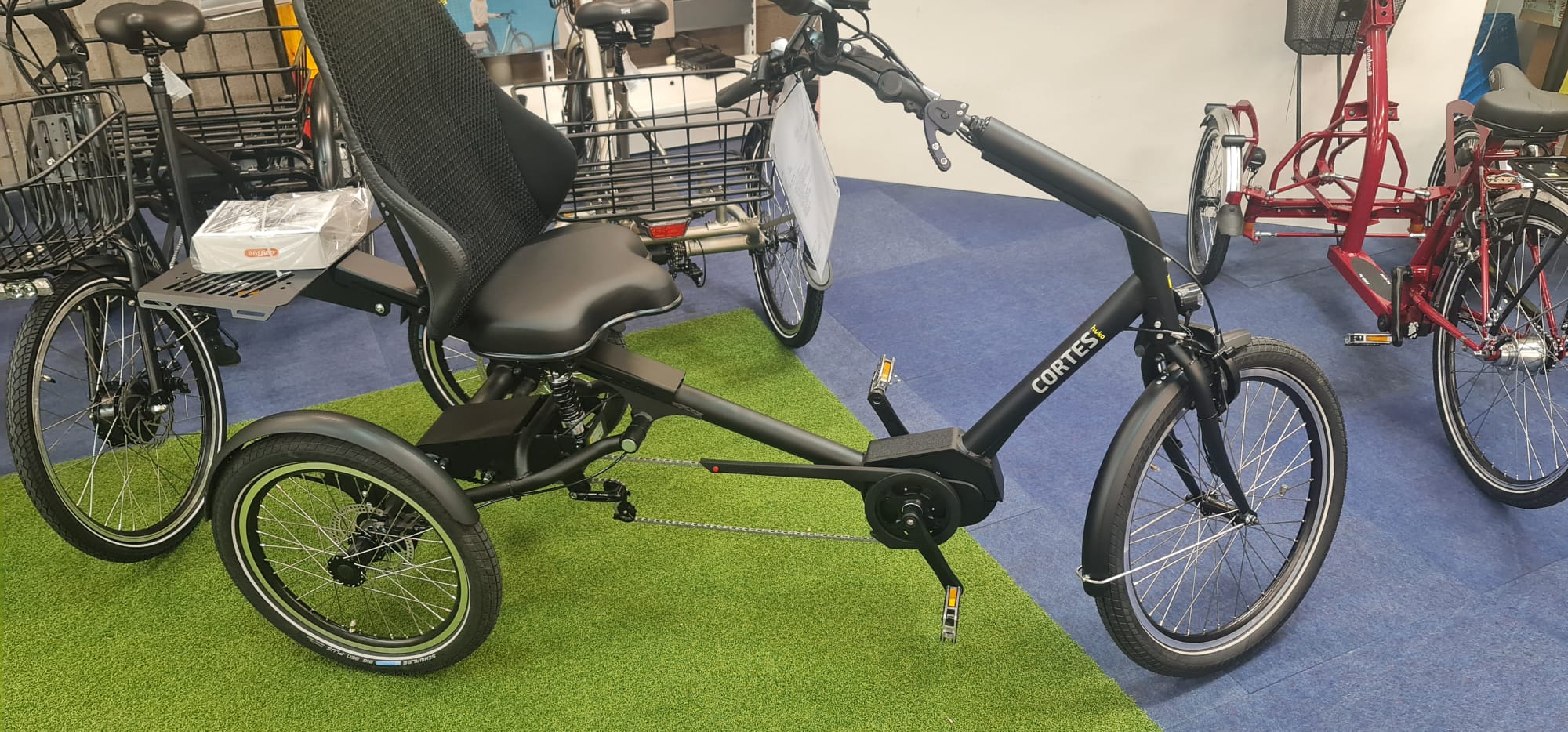 Huka Cortes Bafang 2delige zit Huka Cortes Bafang 2delige zit